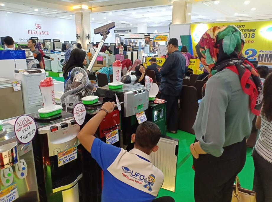 ARISA MENDUKUNG DEALER PADA PAMERAN JOGJA 2018